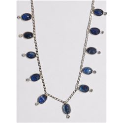 #49-10K AND 14K WHITE GOLD SAPPHIRE (16CT)