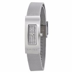 #31-DKNY ASTORIA CRYSTAL PAVE DIAL STAINLESS