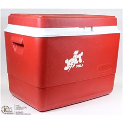 JOLT COLA BRANDED RUBBERMAID 40 QUART COOLER