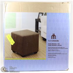 NEW HOMETRENDS CUBE OTTOMAN