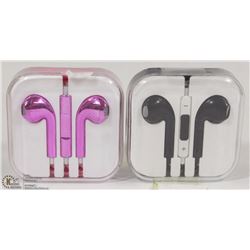 NEW HIS AND HERS REPLACEMENT EARBUD HEADPHONES