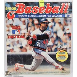 1983 COMPLETE O-PEE-CHEE BASEBALL STICKER ALBUM