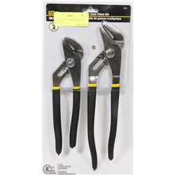 NEW FIX-IT 2PC LARGE GROOVED PLIER SETS