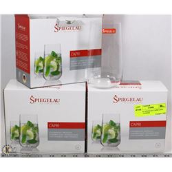NEW 6PC SPIEGELAU CAPRI LONG DRINK GLASSES