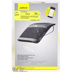 JABRA WIRELESS IN-CAR SPEAKER PHONE,HANDS FREE