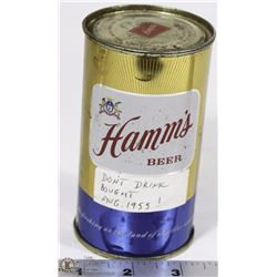 1955 HAMM'S BEER UNOPENED.