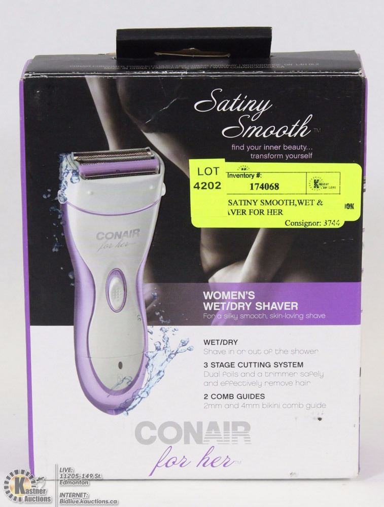 conair silky smooth razor