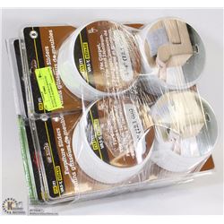 BUNDLE OF 4 NEW FURNITURE SLIDERS,32 SLIDERS IN