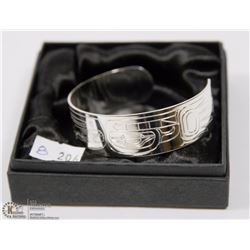 SILVER COLORED BANGLE BY NATIVE NORTHWEST