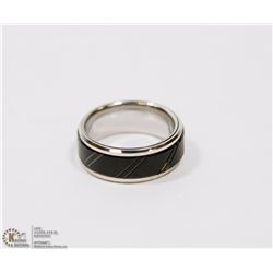 MENS TRITON TUNGSTEN WEDDING BAND RING SIZE 10
