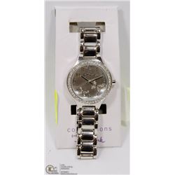 LADIES HALLMARK WATCH WITH BUTTERFLIES,WORKING