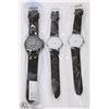 Image 1 : LOT OF 3 NEW MENS ASSORTED WATCHES