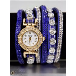 NEW NAVY BLUE WATCH BRACELET