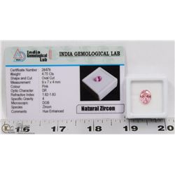 #88-NATURAL ZIRCON GEMSTONE 4.75CT