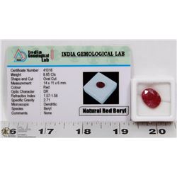 #80-NATURAL RED RUBY 8.65