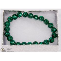#9- NATURAL MALACHITE BRACELET