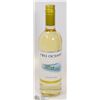 Image 1 : TWO OCEANS SOUTH AFRICA CHARDONNAY WHITE WINE