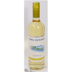 TWO OCEANS SOUTH AFRICA CHARDONNAY WHITE WINE