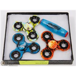 LOT OF 3 NEW HAND SPINNERS SOLD WITH ROLLOVER