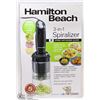 Image 1 : HAMILTON BEACH 3IN1 SPIRALIZER SLICER,2SPEEDS