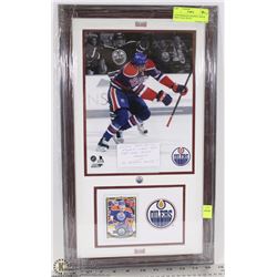 LEON DRAISAITL ROOKIE CARD & FIRST GOAL PHOTO