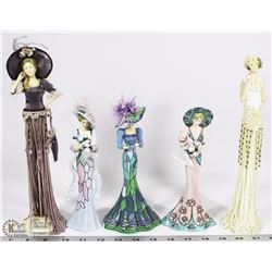 FLAT W/ VICTORIA TEA PARTY COLLECTION & PUTTING ON