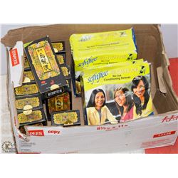 BOX OF SHAMPOO & CONDITIONERS