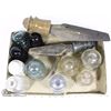 Image 2 : FLAT OF ANTIQUE INSULATORS.