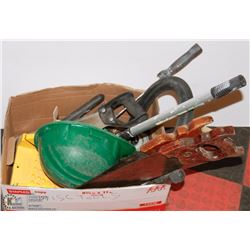 TOOL MISC. INCL ANGLE READER AND VARIOUS HAND