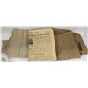 Image 1 : 1944 NEWSPAPER SOLD WITH 2 BURLAP SACKS