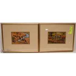 SET OF TWO AFRICAN PRINTS