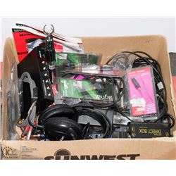 LARGE BOX OF PROFESSIONAL MUSICIAN STAGE