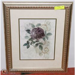 FRAMED FLORAL PICTURE