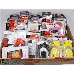 LOT OF 40 PLUS CELL PHONE CASES & PROTECTORS