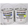 Image 1 : TWO PAILS OF RUST-OLEUM COMMERCIAL 5200 SYSTEM DTM