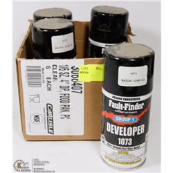 LOT OF 4 FAULT FINDER GROUP 1 SPRAY PAINT