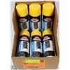 Image 1 : 6 CANS OF KRYLONINDUSTRIAL IRON GUARD SPRAY PAINT