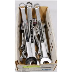 BOX OF ASSORTED SIZED WESTWARD WRENCHES