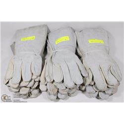 3 BUNDLES OF HEAVY DUTY WORK GLOVES