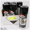 Image 1 : 6 CANS OF KRYLON INDUSTRIAL LOCKER SPRAY PAINT