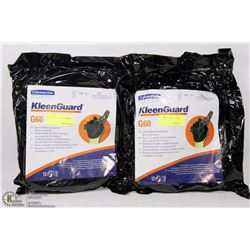 2 BAGS OF KLEEN GUARD G60 CUT RESISTANT GLOVES