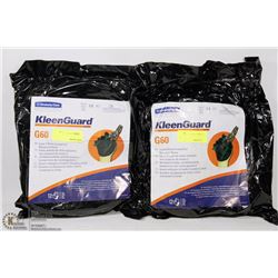 2 BAGS OF KLEEN GUARD G60 CUT RESISTANT GLOVES