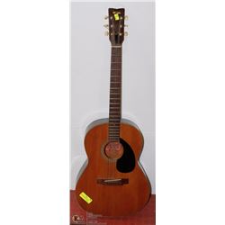 YAMAHA FG75 NIPPON GAKKI GUITAR - MISSING A STRING