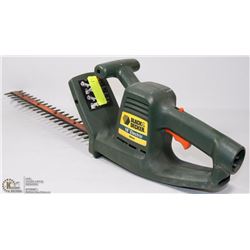 BLACK AND DECKER 16" ELECTRIC HEDGE TRIMMER