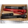 Image 1 : BOX WITH 5 MAG LIGHTS - 3 LARGE 12 INCH &
