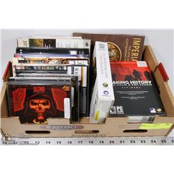 BOX OF PC GAMES