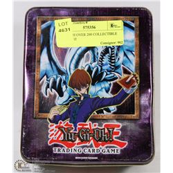 TIN WITH OVER 200 COLLECTIBLE YU-GI-OH!