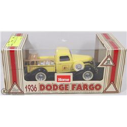 1936 DODGE FARGO DIECAST TRUCK NEW IN