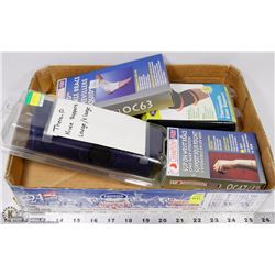 BOX W/NEW INJURY & PAIN RELIEF SUPPORT