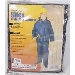 SITEX 3PC RAINWEAR SUIT
